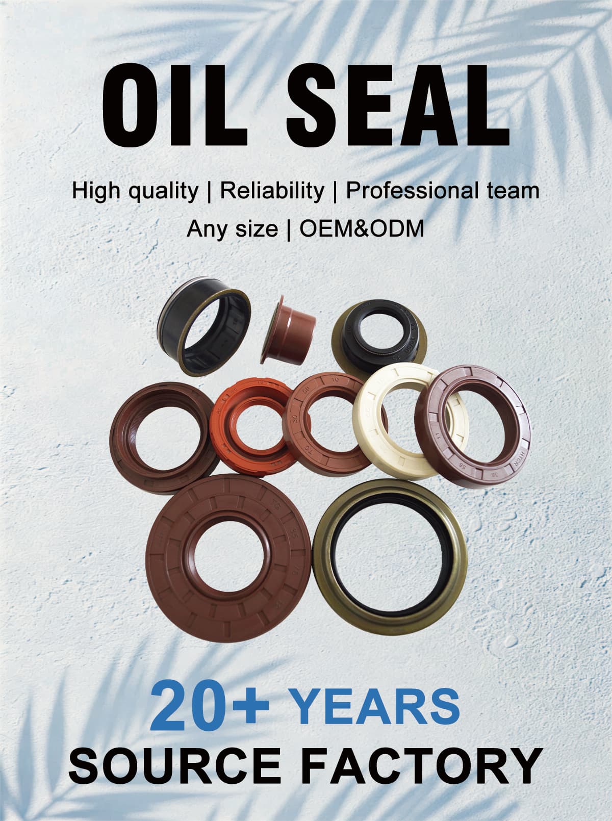 Oil seal 1 Oil seal 1